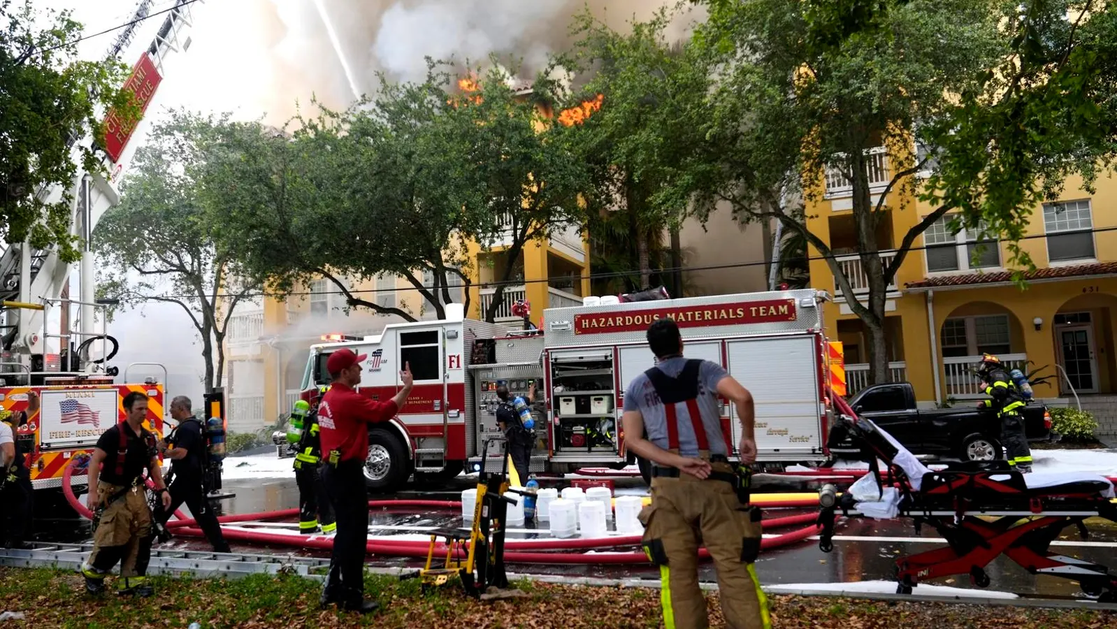 Massive Fire Erupts At Miami’s Temple Court Apartments—What We Know