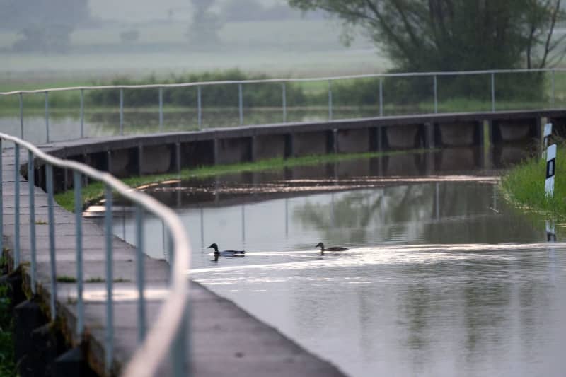 Emergency rescuer dies in south Germany floods