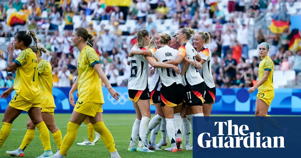 Matildas slump to heavy defeat in Olympic opener as Germany show class