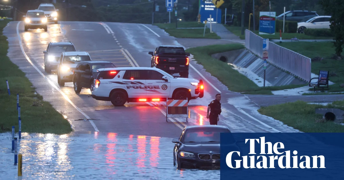 Hurricane Debby makes landfall in Florida and threatens catastrophic flooding