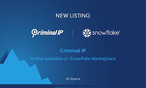 Criminal IP Unveils Innovative Fraud Detection Data Products On Snowflake Marketplace