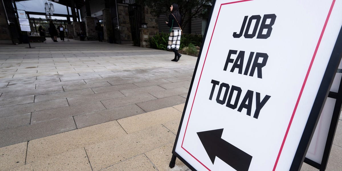 There were 303,000 jobs added in March, unemployment rate at 3.8%