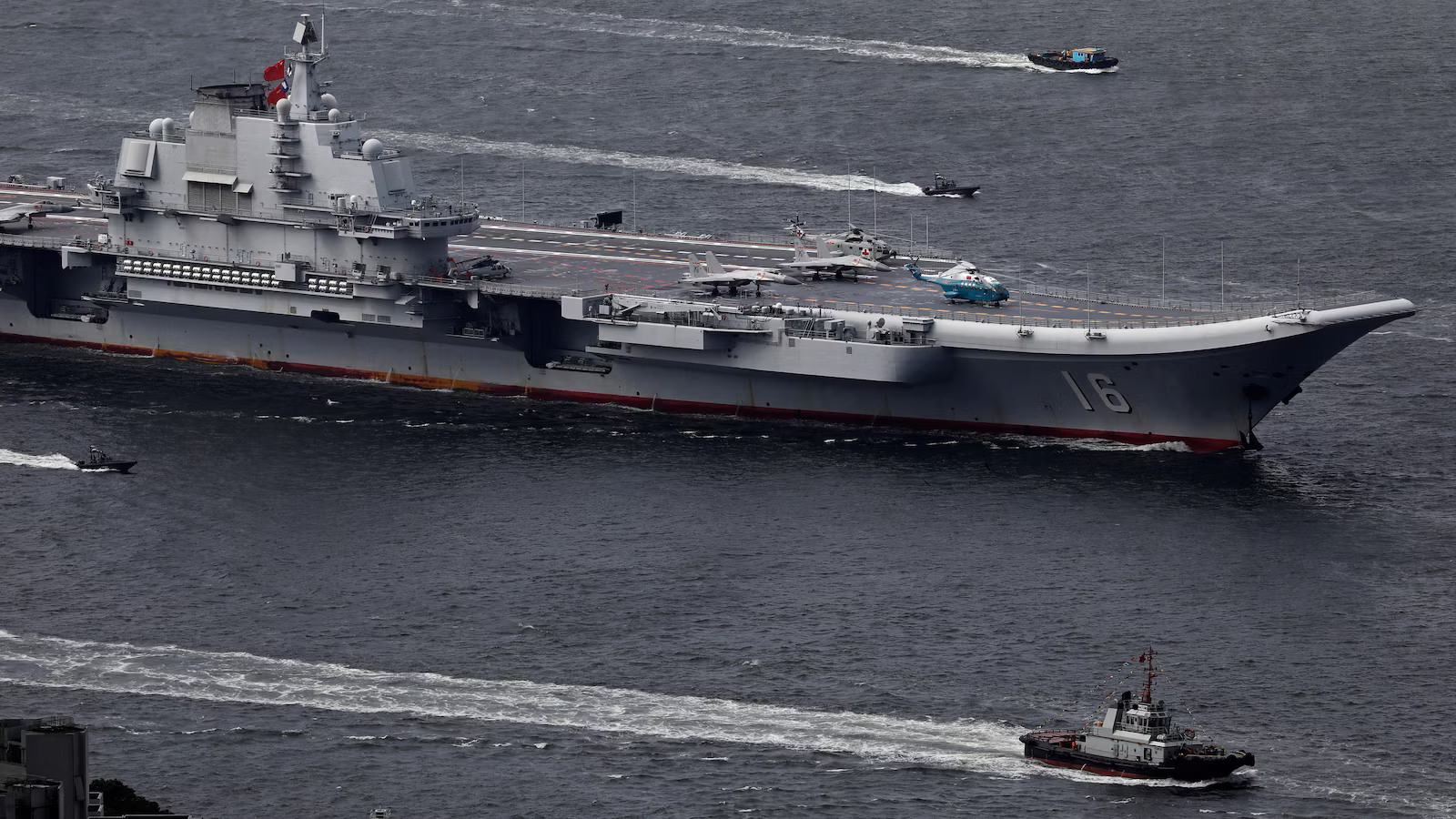 Chinese aircraft carrier comes closer than ever to Japan