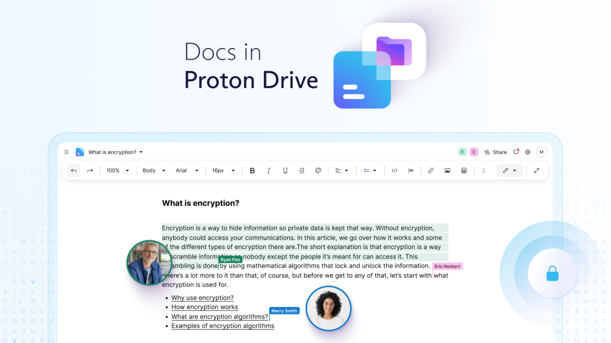 Proton Just Launched a More Private Version of Google Docs