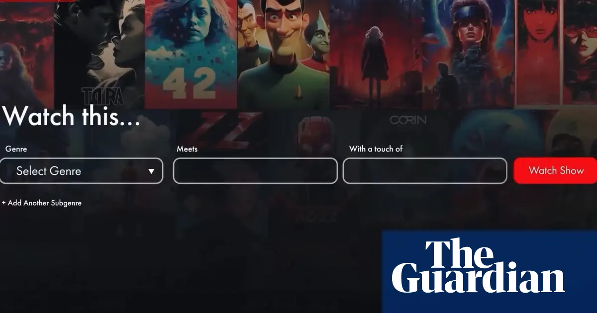 A new AI service allows viewers to create TV shows. Are we doomed?