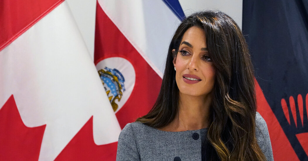 Amal Clooney Was Among the Experts Consulted on I.C.C. Warrants