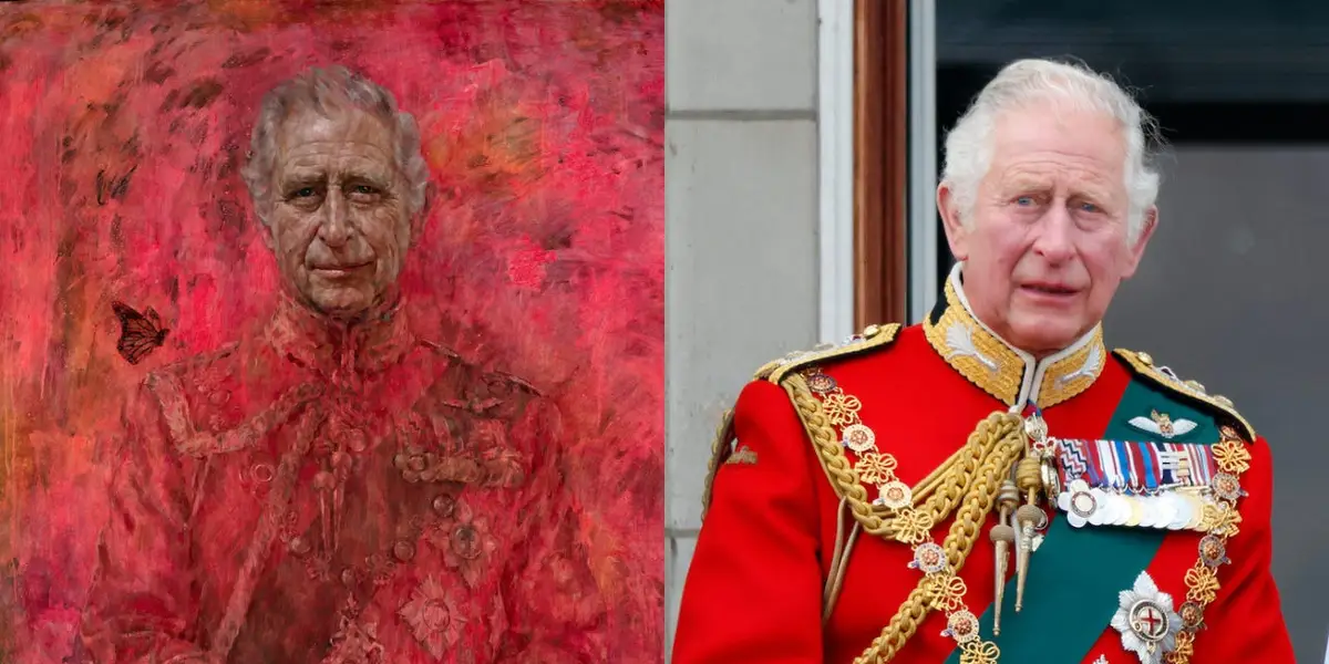 All the hidden details you missed in King Charles' first official portrait since his coronation