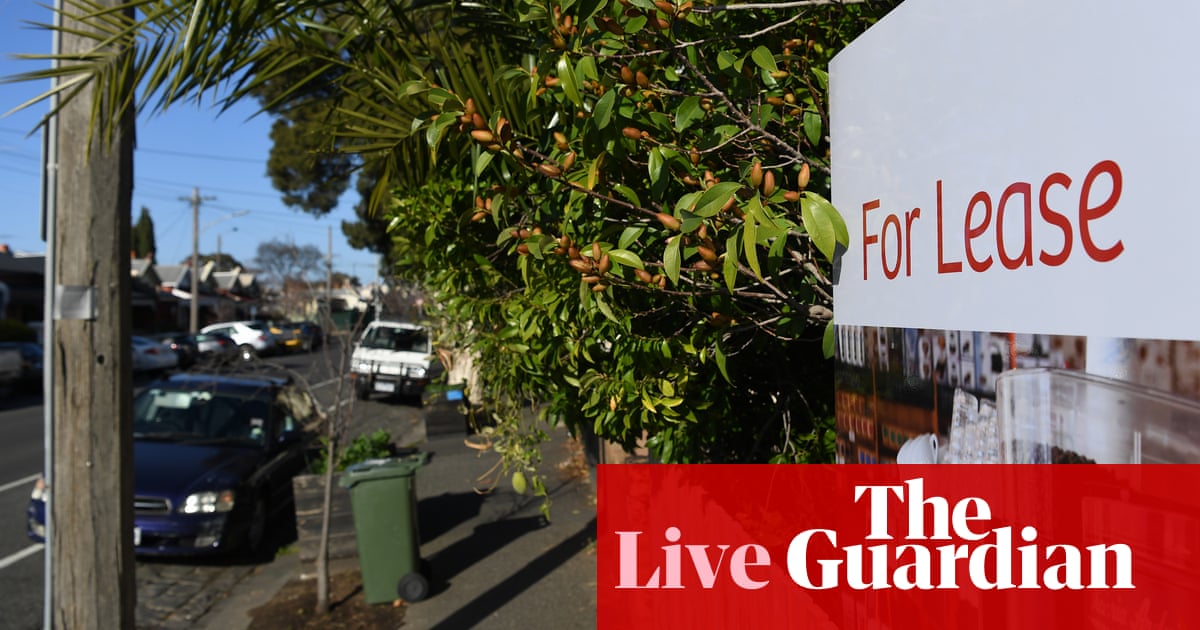 Australia news live: renters reel from biggest quarterly hike in almost two decades; media union renews call to free Assange