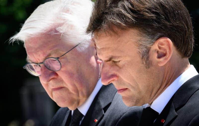 Macron emphasizes reconciliation with Germany at site of SS massacre