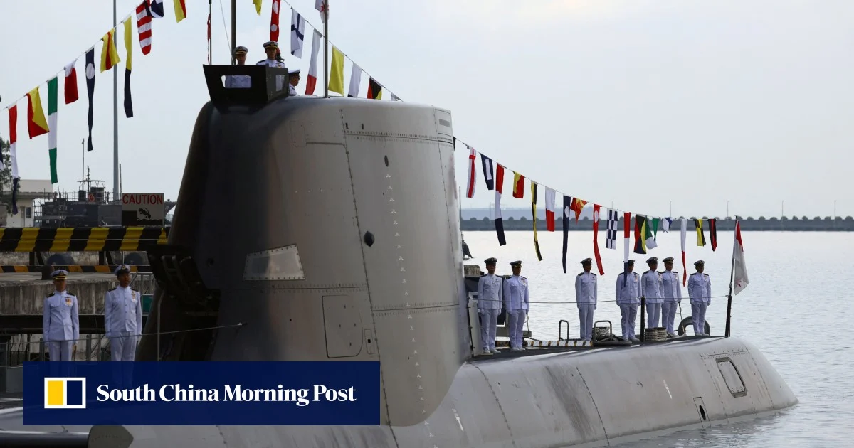 Singapore unveils advanced submarines as Asia’s undersea rivalry grows