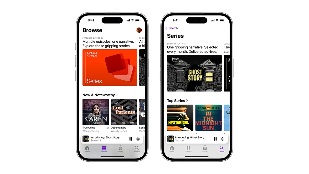 Apple Updates Podcast App With Focus on Story-Driven Series (Exclusive)