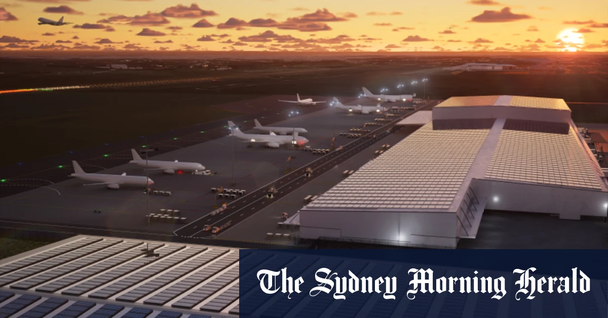 Sydney’s new air cargo link to the world rises out of the paddocks