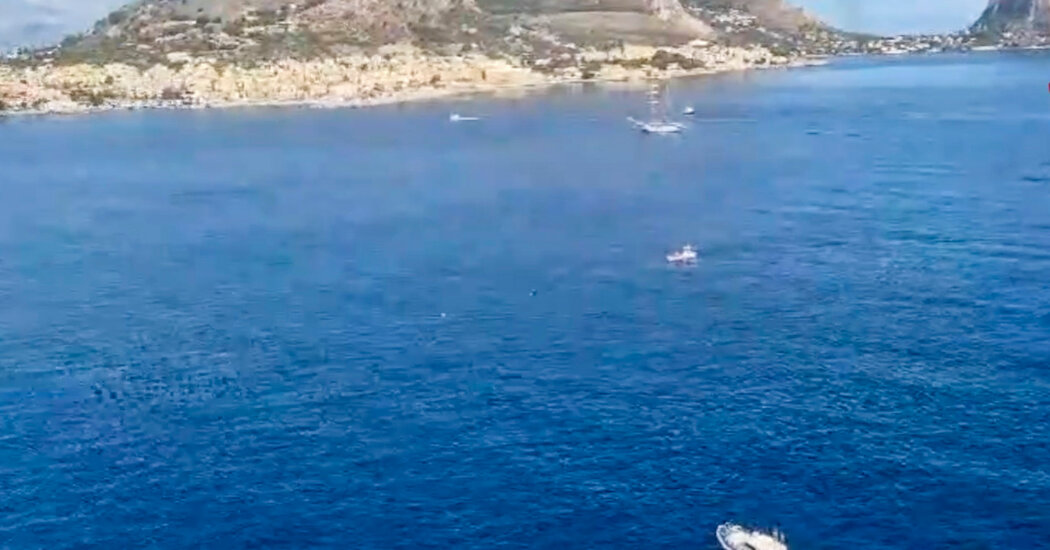 1 Dead and 6 Missing After Yacht Sinks Off Sicily