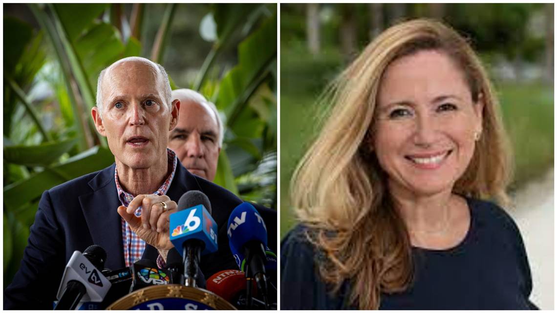 Florida Democrats choose Debbie Mucarsel-Powell to take on Rick Scott in Senate race