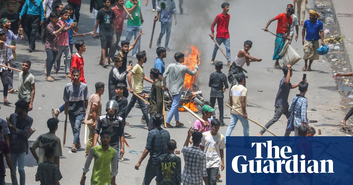 Dozens of people killed in Bangladesh as protesters renew call for PM to quit