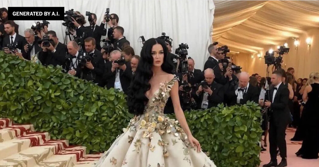 Don’t Be Fooled by A.I., Katy Perry Didn’t Attend the Met Gala