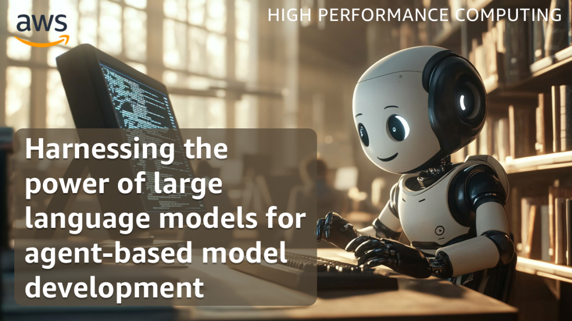 Harnessing the power of large language models for agent-based model development | Amazon Web Services