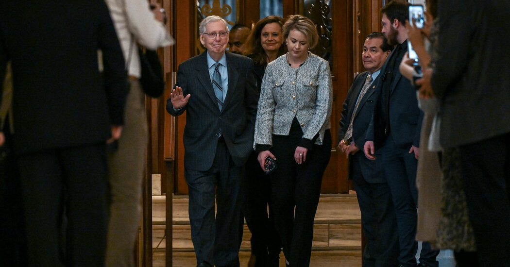 Senate GOP Leader Mitch McConnell Announces Retirement Amid Party Turmoil