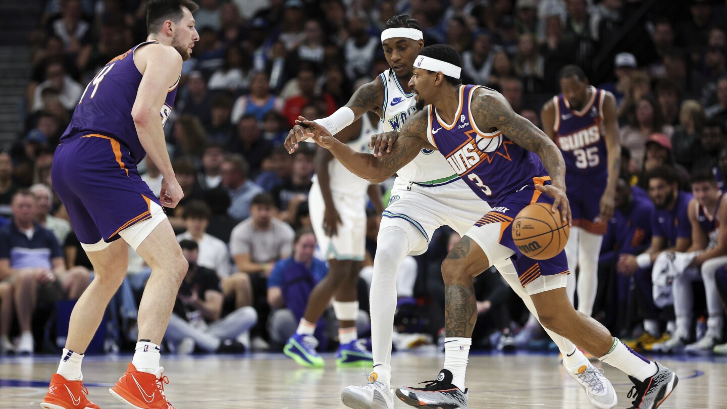 Suns Blaze Past Timberwolves 125-106, Clinch No. 6 Seed with Beal's 36 Points
