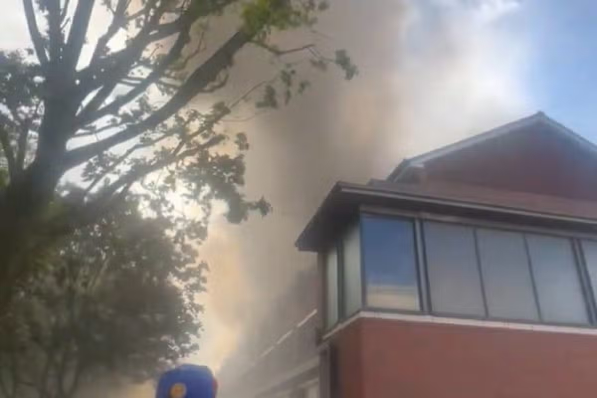 Blaze Erupts in East London Flats: 100 Firefighters Battle Massive Fire on Dalston Lane