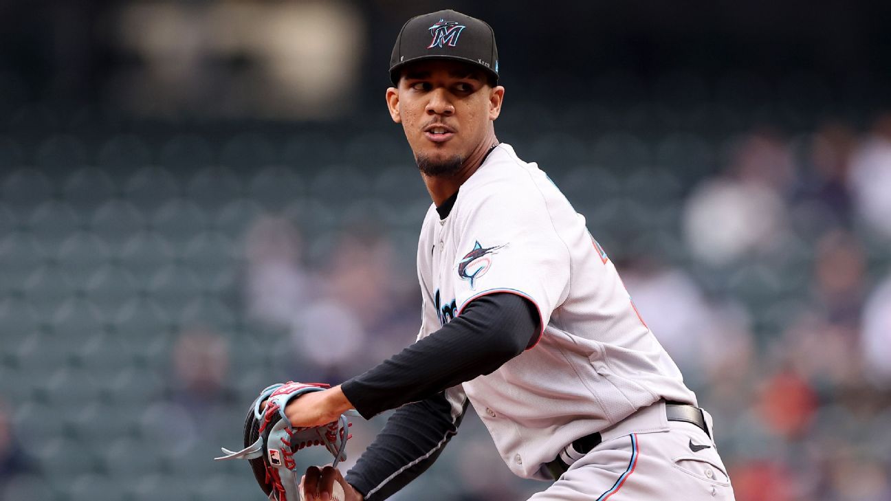 Marlins' Pitching Woes Worsen: Eury Pérez Out for 2024 After Surgery