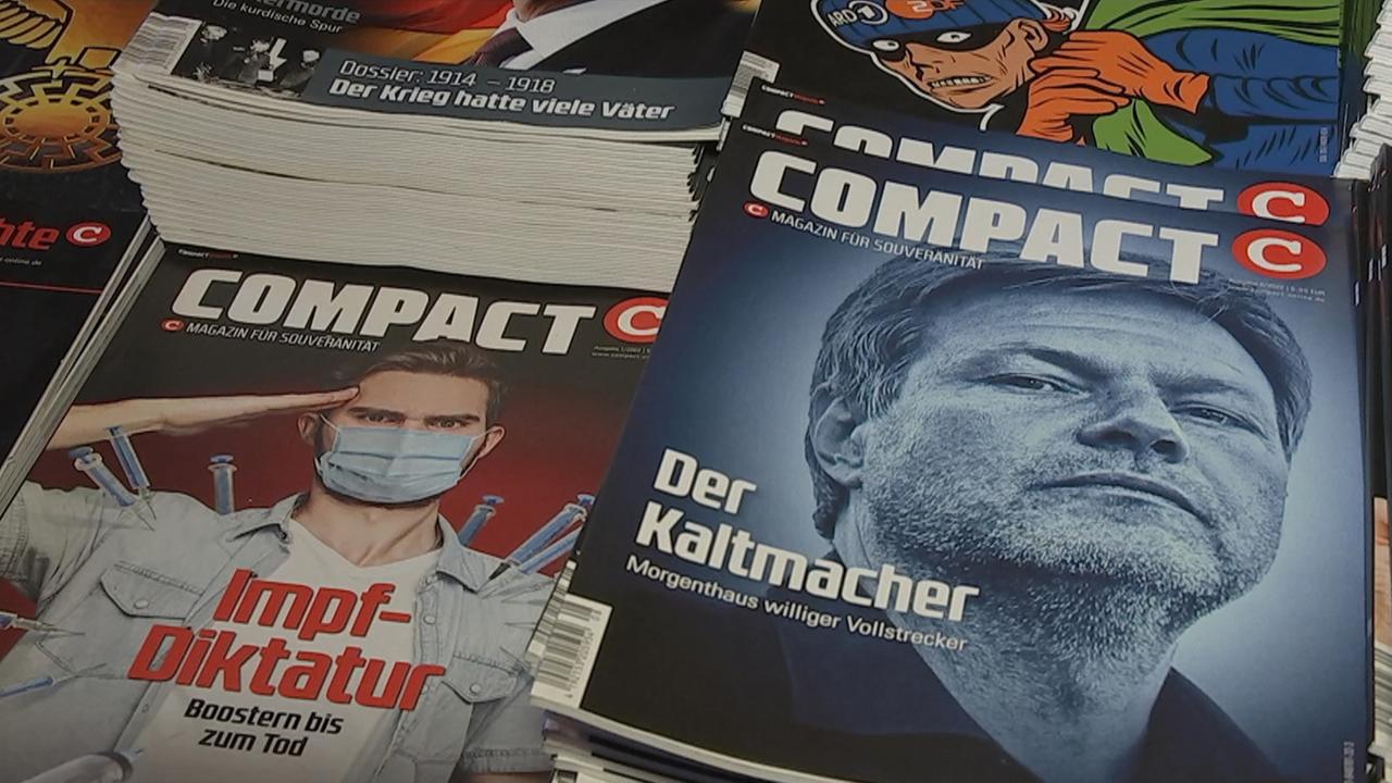 Germany Bans Right-Wing Magazine 'Compact' for Anti-Constitutional Content; Legal Battle Looms