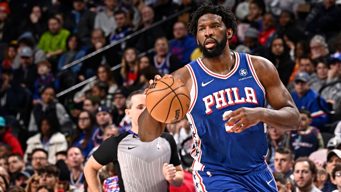 76ers Optimistic as Embiid Eyes Return Before NBA Playoffs