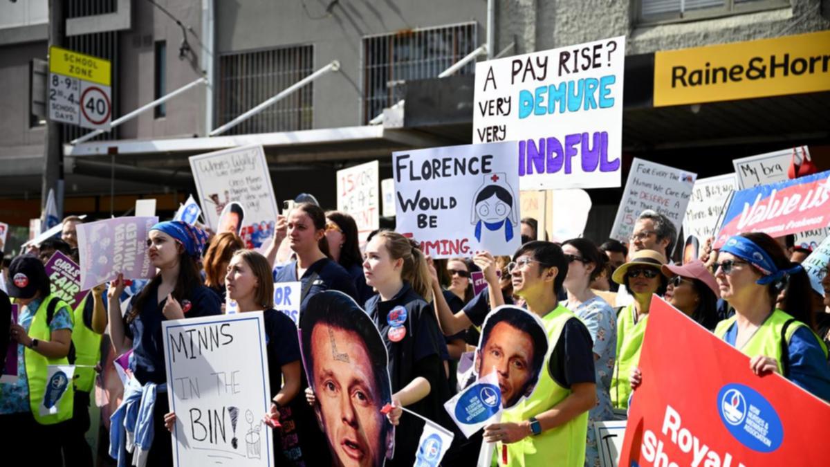 NSW Nurses to Strike Over Pay Dispute, Demanding 15% Rise Amid Recruitment Crisis