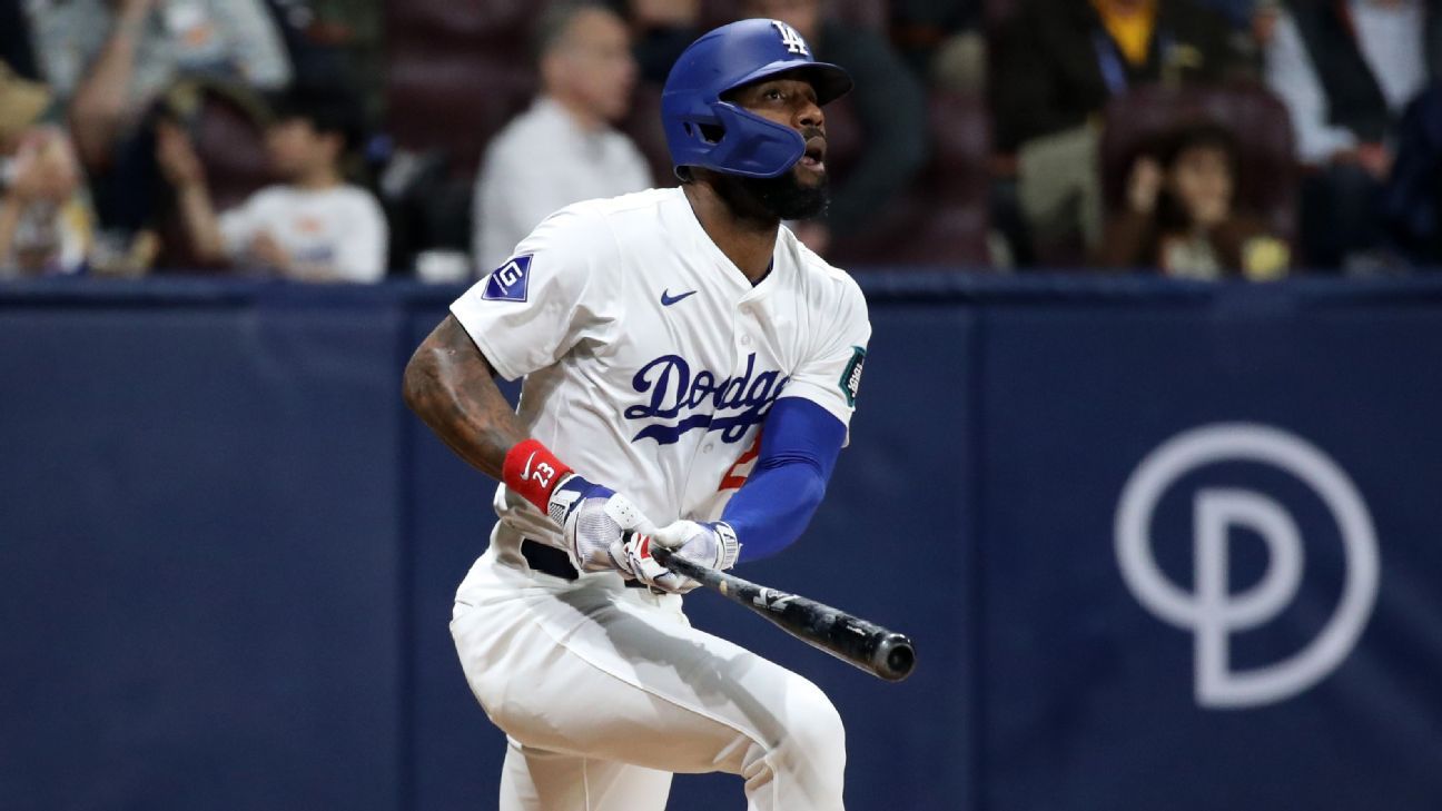 Dodgers Shake Up Roster: Heyward Activated, Muncy Injured, Outman Demoted, Cuban Rookie Pages to Start in Center
