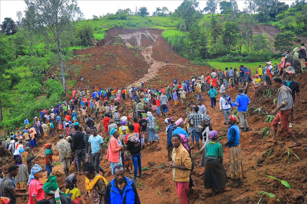 Tragic Landslides in Ethiopia Claim 157 Lives Amid Heavy Rains, Death Toll Expected to Rise