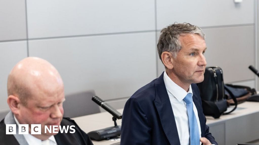 AfD Leader Höcke on Trial for Using Banned SA Slogan in Speech