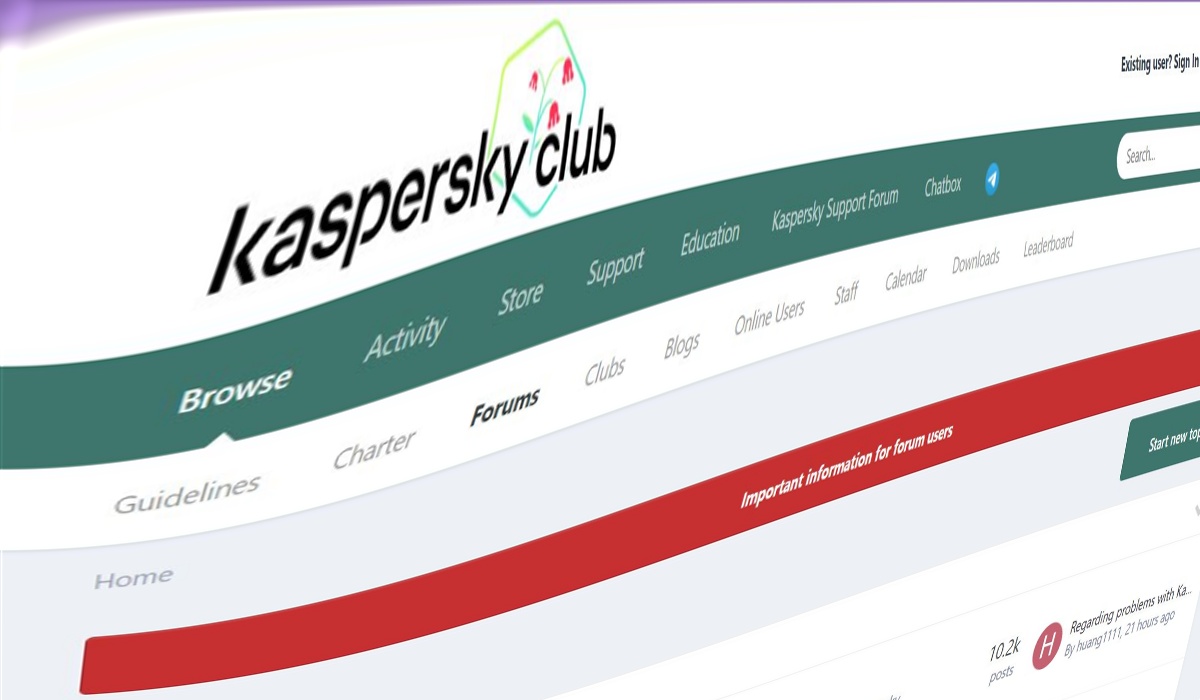 Kaspersky Fan Forum Hit by RGB Hackers: 56K Users' Data Leaked