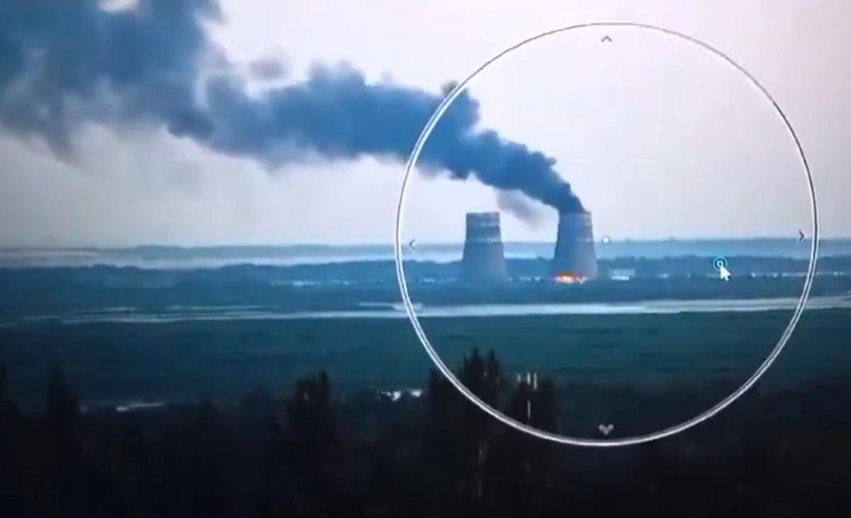 Fire at Zaporizhzhia Nuclear Plant Sparks Intense Ukraine-Russia Blame Game